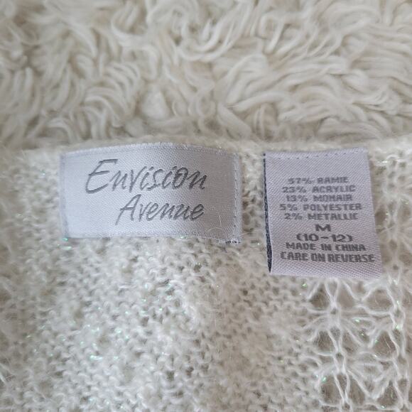 Vintage Envision Avenue Knit Sparkle Sweater Medium - Picture 5 of 5